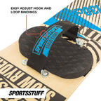 Sportsstuff Snow Ryder 130 Cm  Beginners Board, Hardwood Construction, Easy Adjustment, Blue