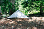 Six Moon Designs Deschutes Ultralight Backpacking Tarp 13 Oz Solo Tarp - Gray
