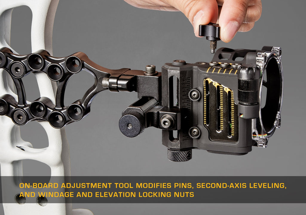 Trophy Ridge Fix Archery Bow Sight, Right Hand, 3-Pin 0.019