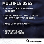 Sea To Summit Reactor Insulated Sleeping Bag Liner, Extreme (83 X 35)