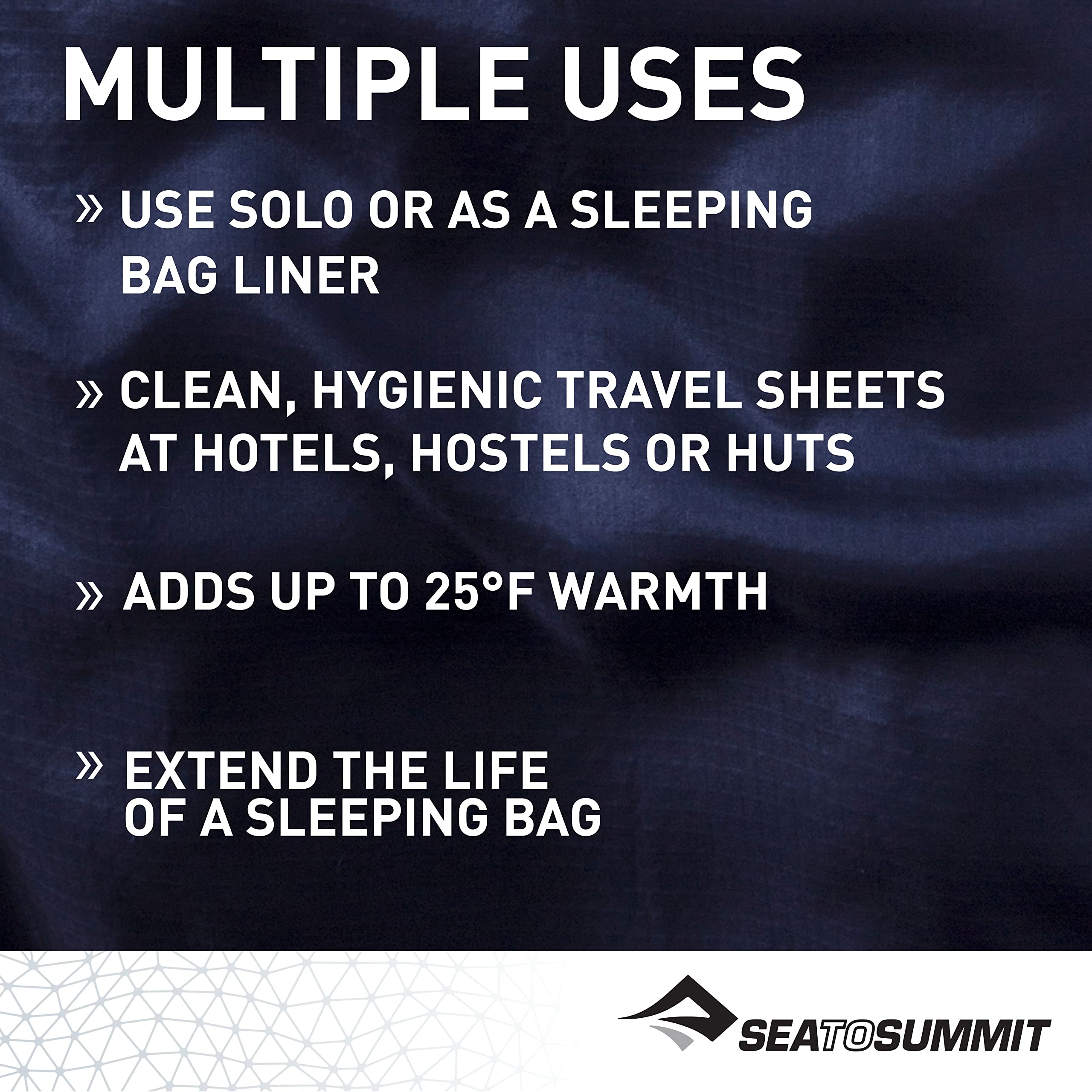 Sea To Summit Reactor Insulated Sleeping Bag Liner, Extreme (83 X 35)