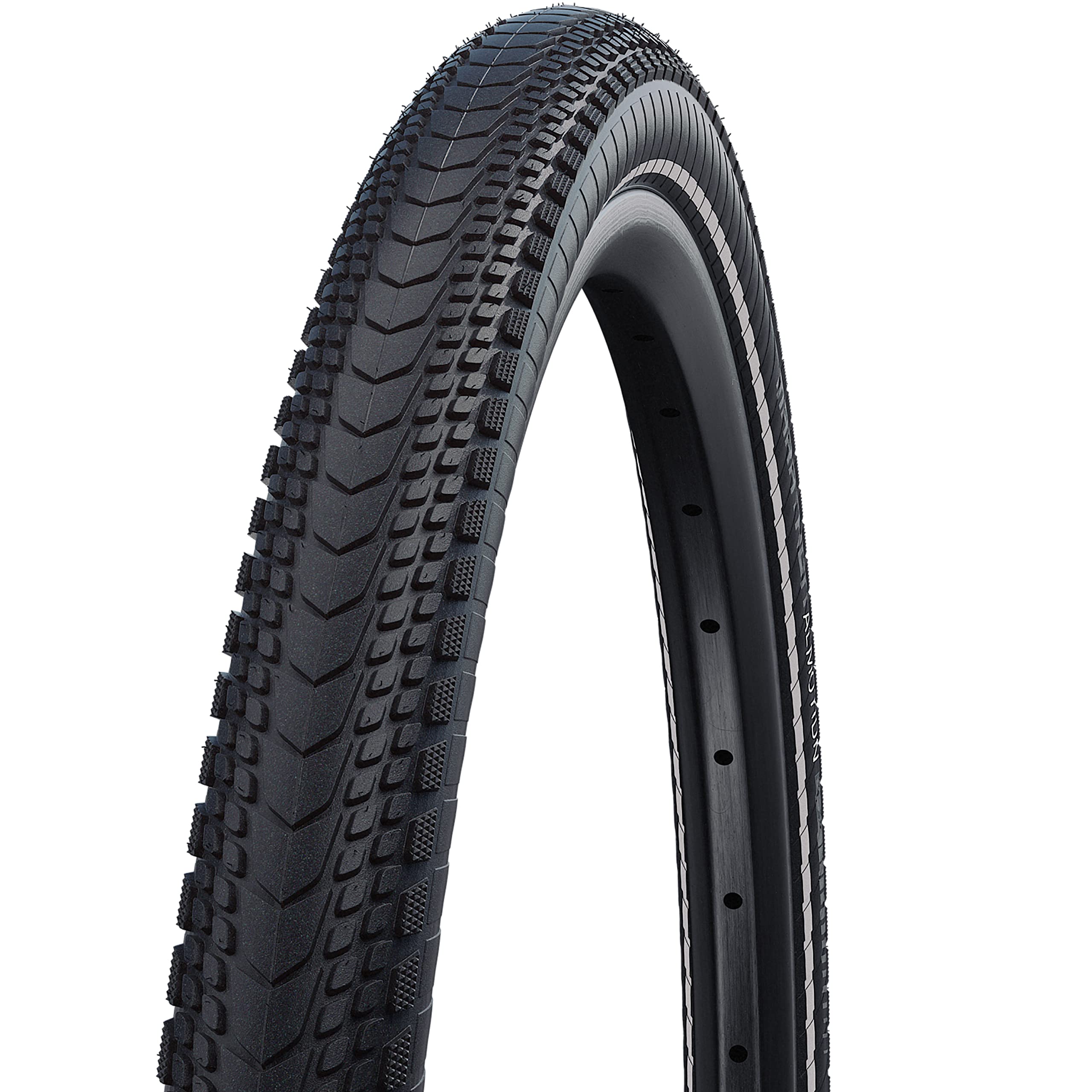 Schwalbe, Marathon Almotion, Tire, 700X38C, Folding, Clincher, Onestar, V-Guard, 67Tpi, Black
