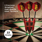 Viper Comix Steel Tip Darts: Pow (Red), 22 Grams