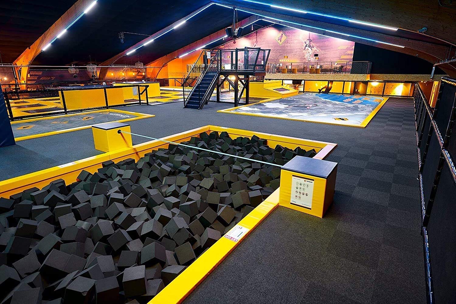 Foamma Charcoal Foam Pit Cubes/Blocks 8X 8X 810 Pack For Gymnastics, Freerunning And Parkour Courses, Skateboard Parks, Bmx, Tra