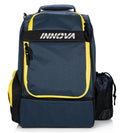 Innova Discs Innova Adventure Pack Golf Backpack 2023 - Holds 25 Discs - Includes Innova Mini, Disc Golf Bag (Blue)