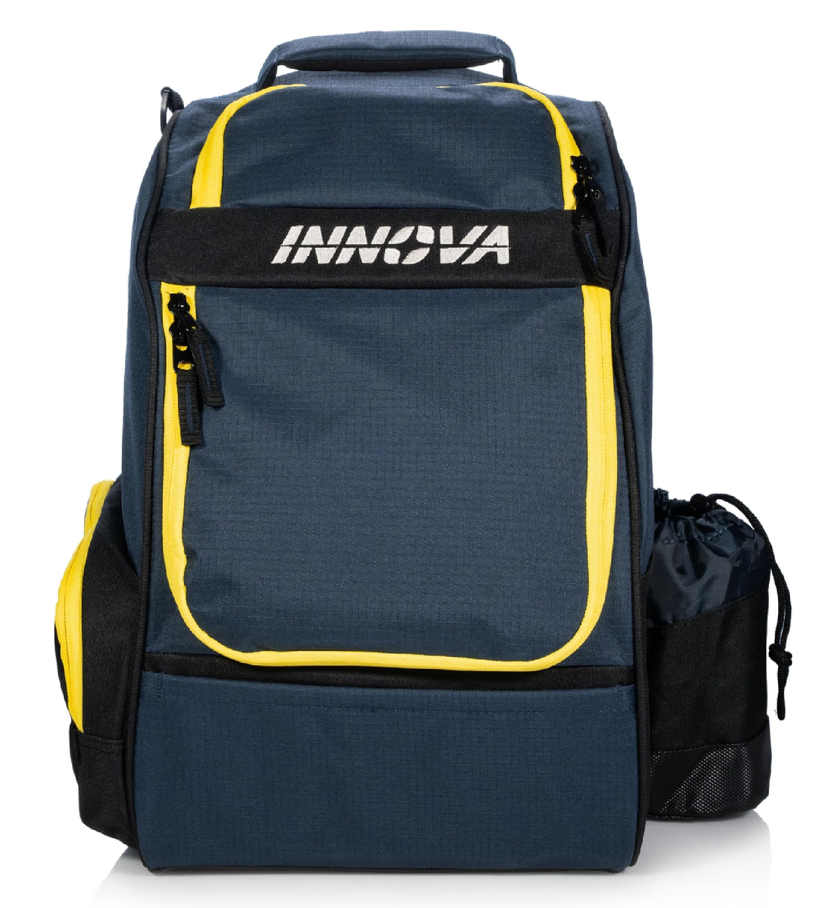 Innova Discs Innova Adventure Pack Golf Backpack 2023 - Holds 25 Discs - Includes Innova Mini, Disc Golf Bag (Blue)