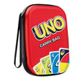 UNO: carry Bag - Holds Uno game cards, Stow The game Instructions in The Mesh compartment, Sturdy Zip Up case