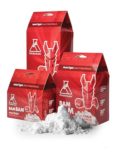 Friction Labs Bam Bam 2.5Oz (70.8G) - Super Chunky Texture - The New Standard In Chalk For Rock Climbing, Crossfit, And Powerlif