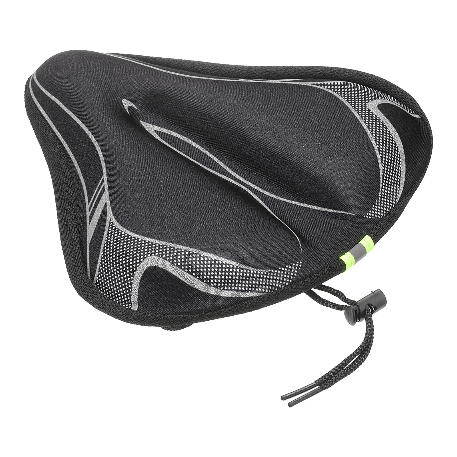 HARFINGTON Bike Seat Cover Bicycle Saddle Cushion with Large Comfortable Gel Padded Oversized Paddle for Men Women Stationary Bi