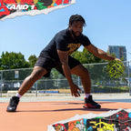 AND1 Fantom Graffiti Basketball: Official Regulation Size 7 (29.5 inches) - Deep Channel Construction Streetball, Made for Indoo