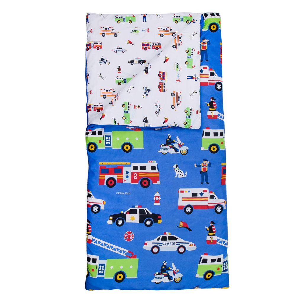 Wildkin Kids Microfiber Sleeping Bag For Boys And Girls, Includes Pillow Case And Stuff Sack, Perfect Size For Slumber Parties,