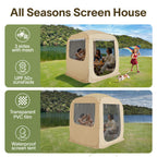 Alvantor Pop Up Screen House, 4 In 1 Outdoor Camping Tent,6'X6'Screen Room With Mosquito Netting &Waterproof Pvc, Suv Tent With