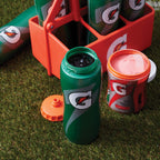 Gatorade 6Ct Squeeze Bottle Carrier, Team Equipment, Bottle Caddy, Bottle Holder, Bottles Not Included, Orange