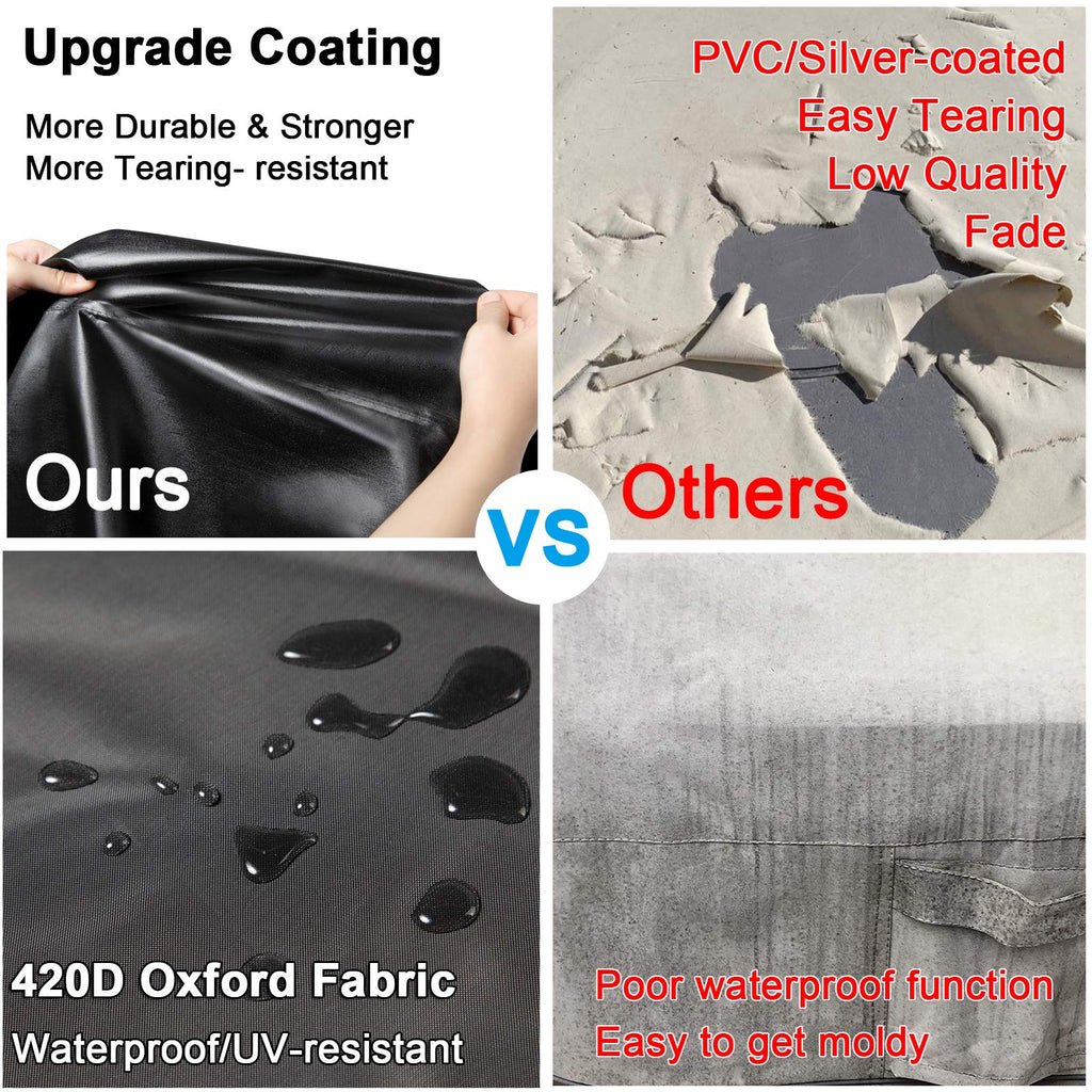 Womaco Exercise Bike Cover Waterproof Dustproof Upright Indoor Cycling Protector Stationary Recumbent Bicycle Protective Covers