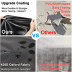 Womaco Exercise Bike Cover Waterproof Dustproof Upright Indoor Cycling Protector Stationary Recumbent Bicycle Protective Covers