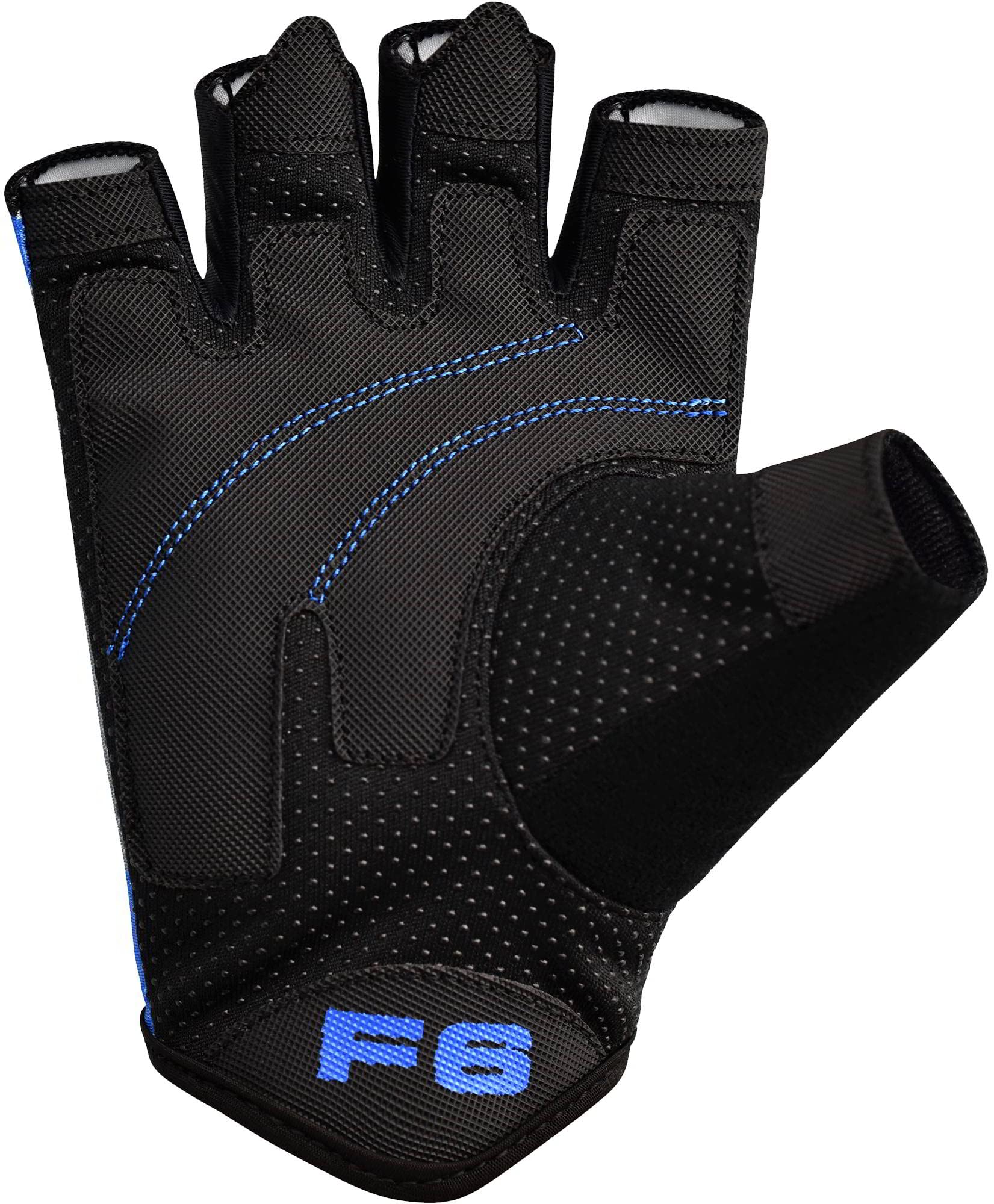 Rdx Weight Lifting Gloves Women Fitness Workout, Anti Slip Padded Palm Grip Protection, Elasticated Breathable, Powerlifting Gym