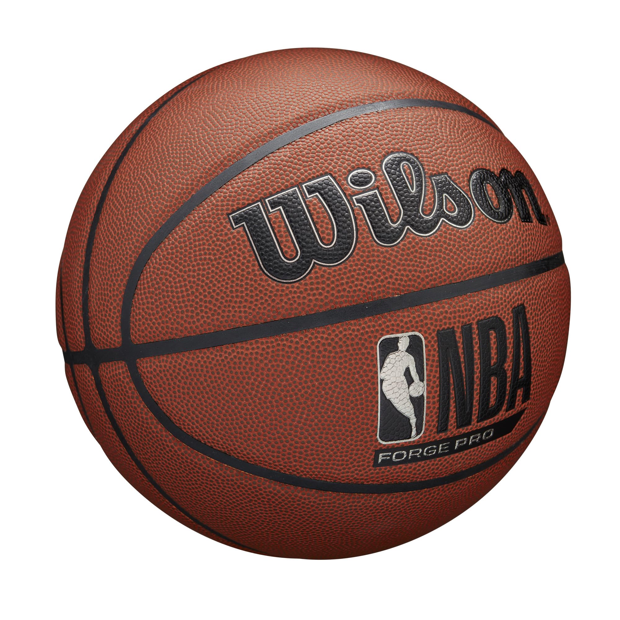 Wilson Nba Forge Pro Indoor/Outdoor Basketball - Brown, Size 7-29.5''