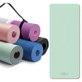 Cambivo Yoga Mat For Women Men Kids, Extra Thick Yoga Mat Double-Sided Non Slip, Professional Tpe Yoga Mats, Workout Mat With Ca