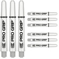 Target Darts 3 X Sets Of White Pro Grip Shaft Medium - 9 In Total