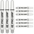 Target Darts 3 X Sets Of White Pro Grip Shaft Medium - 9 In Total