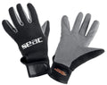 SEAC Amara Comfort, 1.5 mm Neoprene Diving Gloves for Scuba Diving and Freediving, Black, Medium