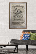 Trends International Netflix The Witcher Season 2-Wanted War Criminal Wall Poster, 22375 X 34, Bronze Framed Version