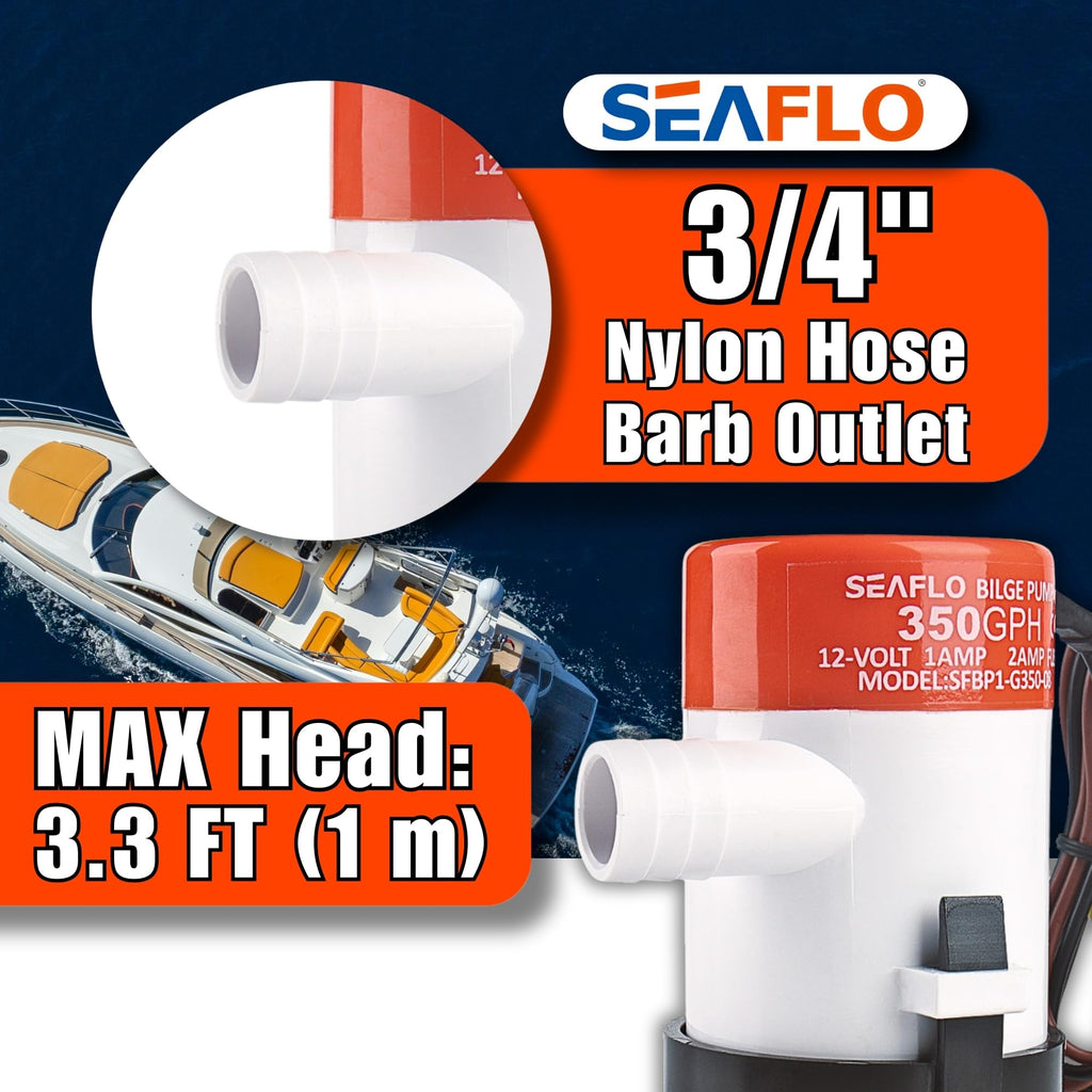 Seaflo 12V 350 Gph Bilge Pump