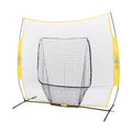 Bownet Big Mouth Replacement Net 7 x 7 - Yellow Durable Practice Net - Fits Original 7x7 or Big Mouth - Perfect for Training, 