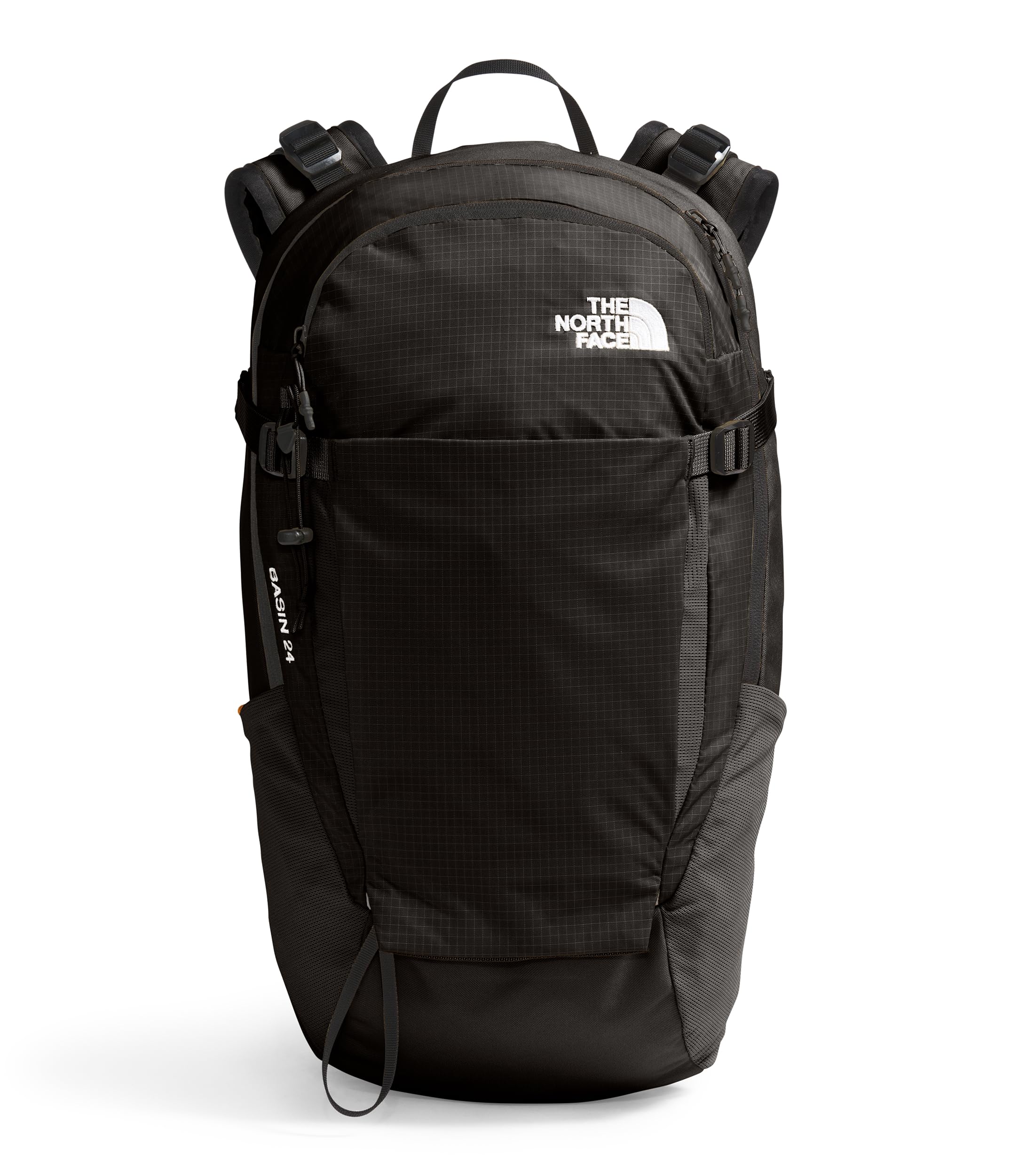 The North Face Basin 24 Liter Technical Daypack with Rain Cover | Unisex Backpack, Hipbelt, Hiking Pole Attachment, Compression 