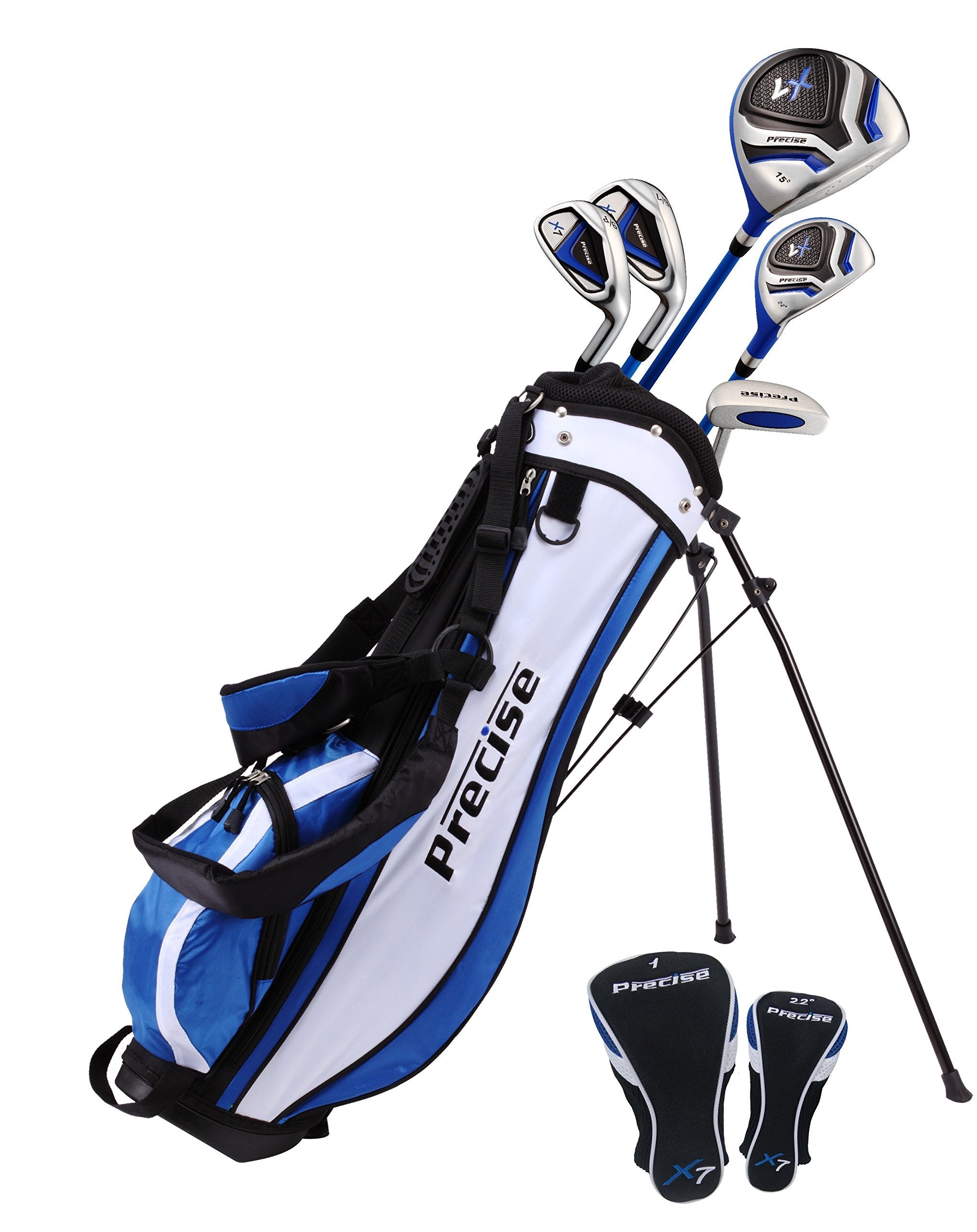 Distinctive Left Handed Junior Golf Club Set For Age 9 To 12 ( Height 4'4'' To 5' ), Left Handed Only, Set Includes: Driver (15'