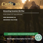 Carlsons Choke Tubes 12 Gauge For Browning Invector Ds [ Improved Cylinder | 0.730 Diameter ] Blued Steel | Blued Sporting Clays