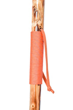 Forest Pilot 3 Pieces Detachable Fir Wood Walking Stick Wolf Carving With A Compass(Nature Color, 55 Inches, 1 Piece)