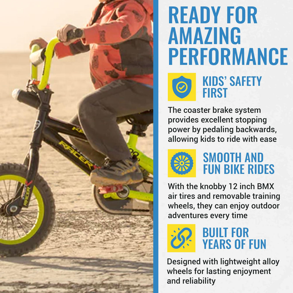 Kent Street Racer Bike, 12-Inch
