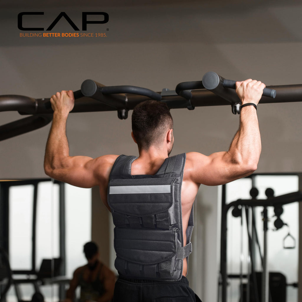 Cap Barbell Adjustable Weighted Vest, 40 Lb