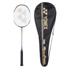 Yonex Muscle Power 22Lt Carbon Graphite Strung Badminton Racket With Full Racket Cover (Black/Blue) | For Intermediate Players |