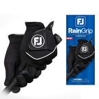 Footjoy Men'S Raingrip Golf Glove, Black, Cadet Small, Pair