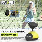 Faidue Tennis & Pickleball Training Equipment - Fence Smartphone Camera Mount, Tennis Practice Equipment, Iphone & Android Camer
