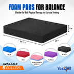 Yes4All Sports Outdoors Gt Fitness Exercise Fitness Balance Trainers Boards Balance Pad, A. Black, Large Us