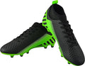 Vizari Santos Adult FG Mid Cut Soccer Shoes – Black/Green