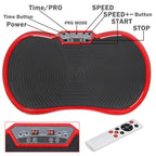 Super Deal Pro Vibration Plate Exercise Machine - Whole Body Workout Vibration Fitness Platform Fit Massage Workout Trainer W/Lo