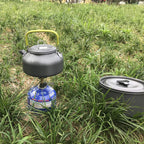 Desert & Fox Ultralight Mini Camping Stove, 2600W Power Titanium Alloy Automatic Foldable Outdoor Cookware Tool For Picnic, Cook