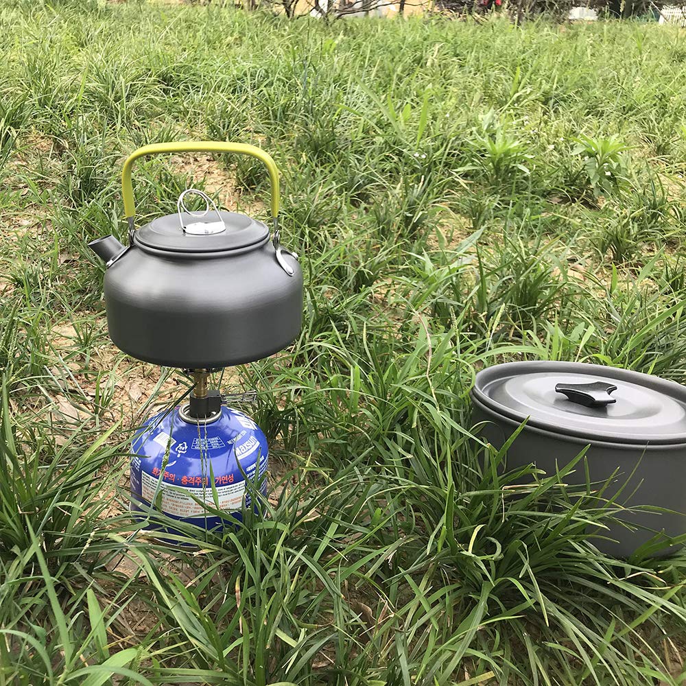 Desert & Fox Ultralight Mini Camping Stove, 2600W Power Titanium Alloy Automatic Foldable Outdoor Cookware Tool For Picnic, Cook
