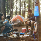 Membrane Solutions Gravity Water Filter Pro 6L, Nsf/Ansi 42&372&401 Certified, 0.1 M Versatile Water Purifier Camping With Adjus