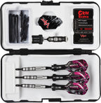 Viper Grim Reaper 80% Tungsten Soft Tip Darts With Storage/Travel Case, Coarse Knurling, 16 Grams
