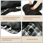 Geertop Flannel Sleeping Bag For Adults Xxl, Large Wide Camping Sleeping Bag 4 Season, 0 Degree Sleeping Bag For Winter Cold Wea