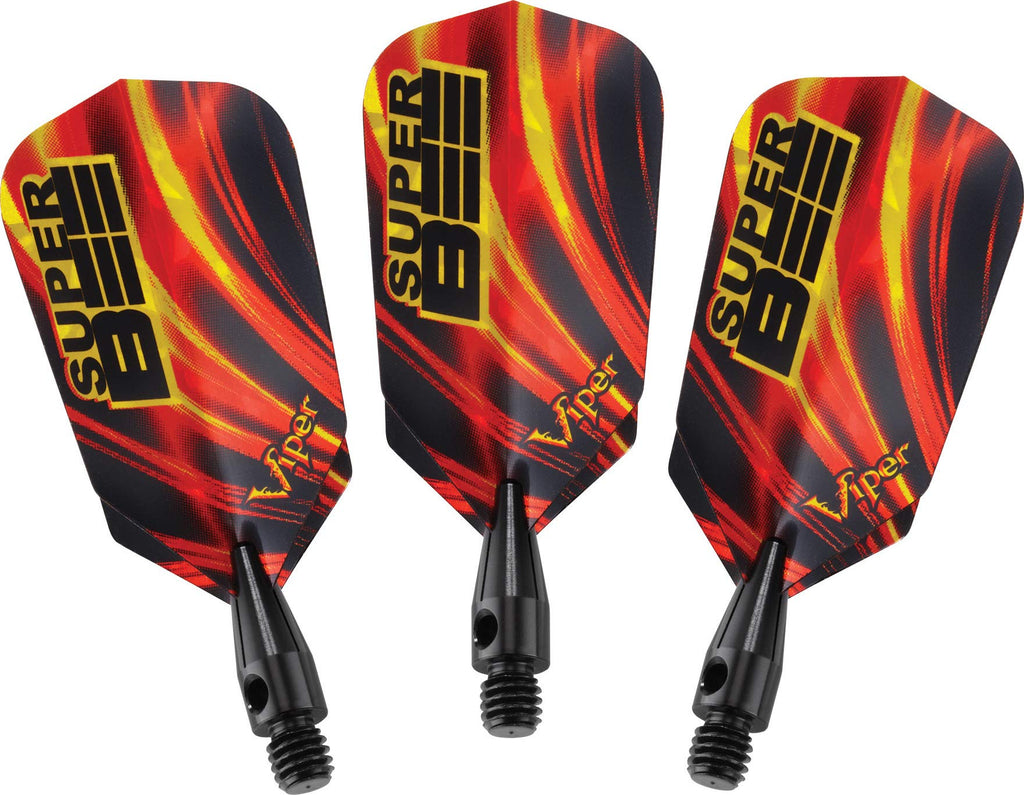 Viper by GLD Products Super Bee Soft Tip Darts: Black Coated Brass, 16 Grams