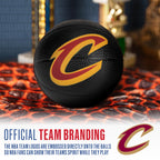Franklin Sports Nba Cleveland Cavaliers Mini Foam Basketball - Kids 5.5'' Inch Toy Basketball For Over The Door + Mini Indoor Ho
