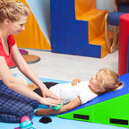 We Sell Mats Preschool Gymnastics Incline Mat, Cheese Wedge Skill Shape, Tumbling Mat For Gymnastics Training, Cheerleading And