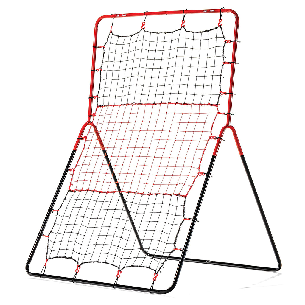 Franklin Sports Baseball Rebounder Net - 3-Way Baseball + Softball Pitchback Net + Fielding Trainer - Bounce Back Net For Fieldi