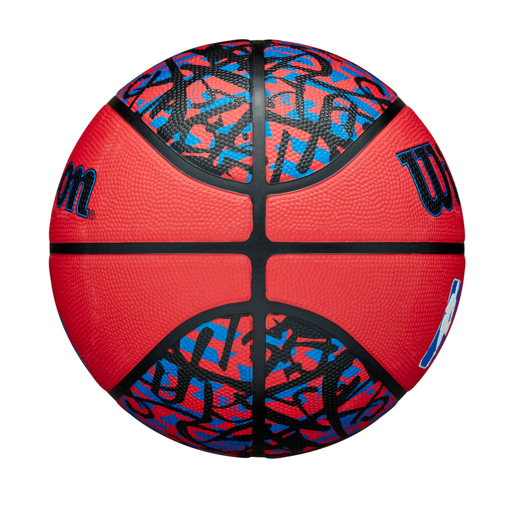 Wilson Nba Team Graffiti Basketball - Philadelphia 76Ers, Size 7-29.5''